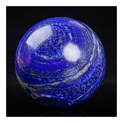 Lapis lazuli véritable de qualité supérieure, sphère ésotérique de collection 75mm - 2