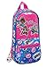 LOL Surprise 412020747 Plumier mochila 4 estuches llenos, 33 piezas, escolar, Fucsia/Azul