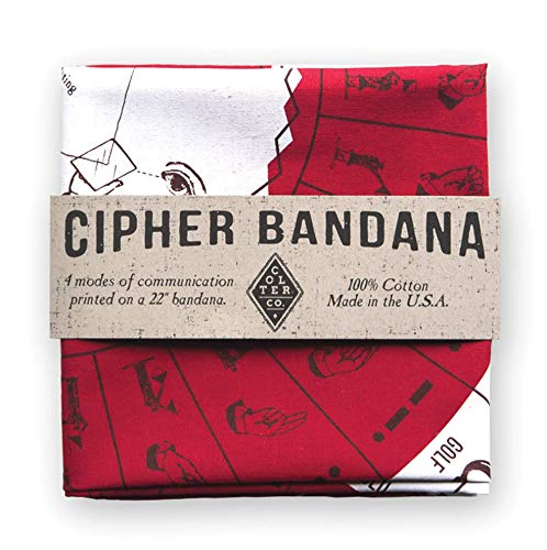 Colter Co. Cypher Cabin Fever Emergency Survival Bandanna - //coolthings.us