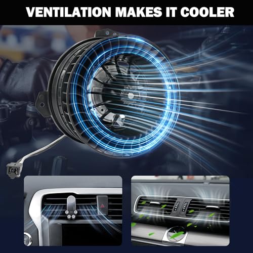 Image of 700070 AC Heater Blower Motor Fan Front Fit for Chrysler Pacifica 2004-2008 ,Town & Country 2001-2007 ,Voyager 2001-2003, for Dodge Caravan Grand Caravan 2001-2007 ,75739, 4885475AB, 4885475AC