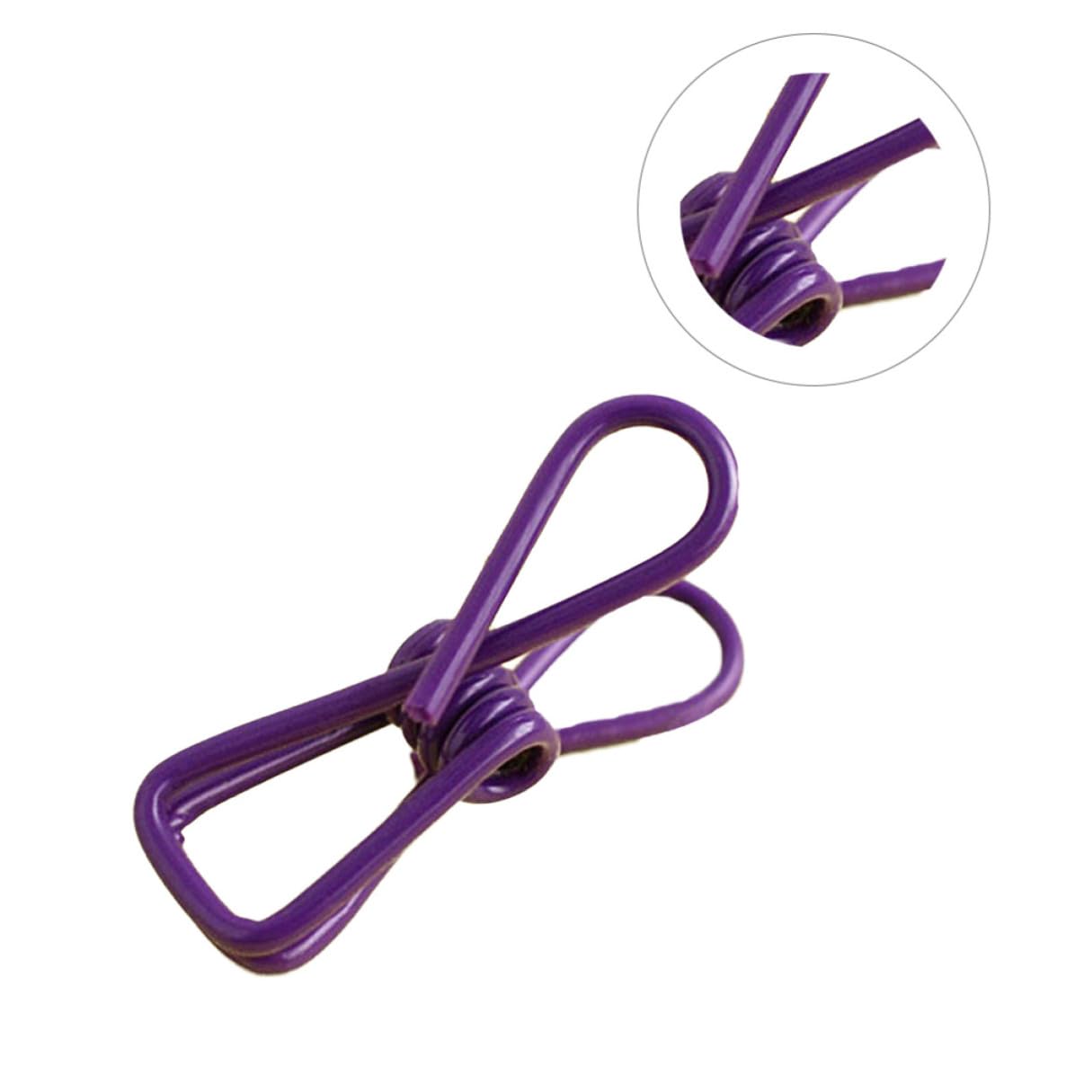 para Ropa de Acero Inoxidable Resistentes Prueba de Viento Color Aleatorio Juego de 50 Pinzas Multiusos Hogar y Secado al Aire Libre