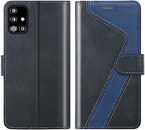 Torro Galaxy Z Flip6 / Z Flip7 Fe Leather Case (2024) - Black With Red Detail - View #5