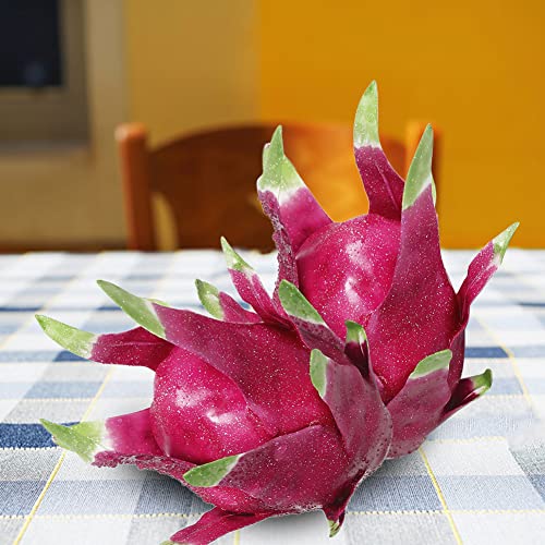 Ikasefu Fake Fruit, Decorative Pitaya, Pineapple, Grapefruit Artificial Lifelike Foam Fruits Simulation Fruit Toy Model Photography Prop Decor For Home Kitchen Party Wedding Decoration #TOP5