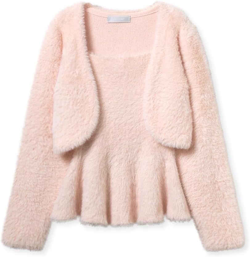 Amazon | [セルフォード] ファーライクニットアンサンブル