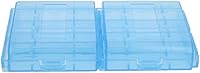 Vista 8 de Fielect 10 Uds 4 x AA/AAA Caja de Almacenamiento de Batería Titular Caja Organizador Azul