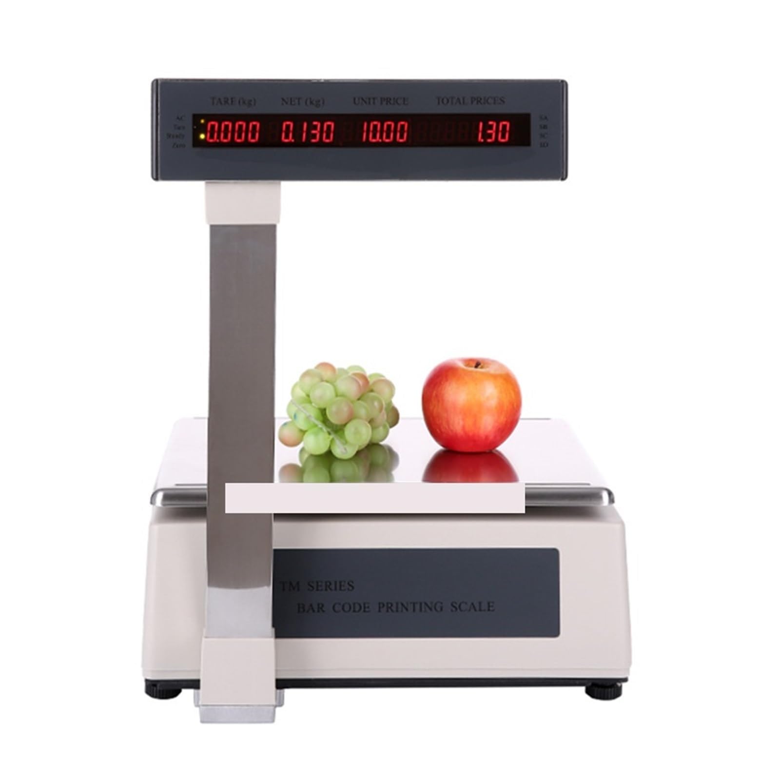 Kasa fiskalna, Drukowanie etykiet, bilans kasy fiskalnej, waga paragonowa, drukarka etykiet, waga POS, waga detaliczna z drukarką dla małych firm, handlu detalicznego, restauracji(30kg)