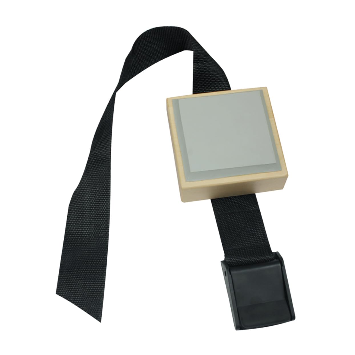 BESPORTBLE 1PC Drum Practice Belt with Strap Mini Drum Pad for Leg Practice Durable Solid Base Seamless Design for All Ages Percussion Training