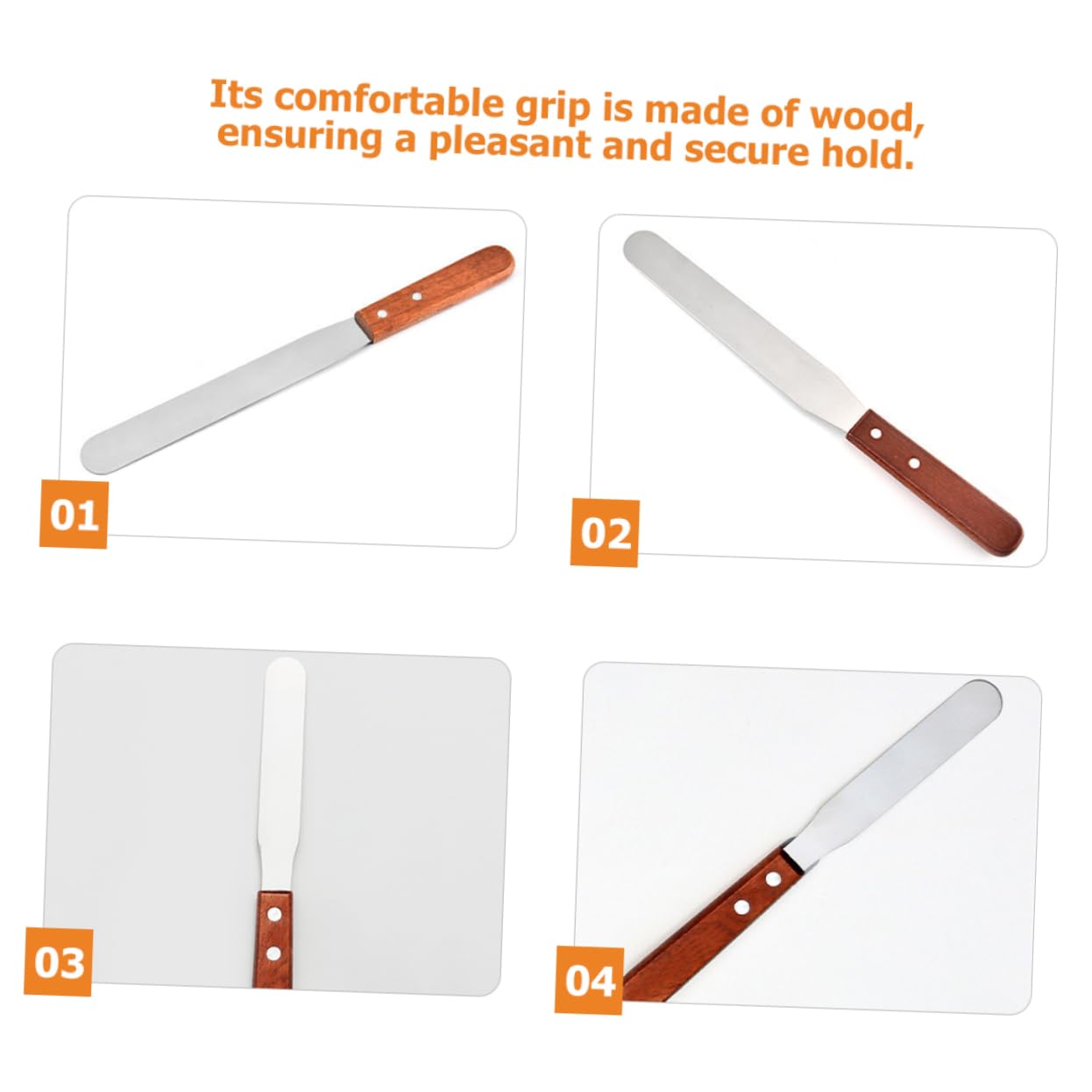 Portable Wooden Handle Waxing Wand Hair Removal Spatula for Precise and Controlled Movements Lightweight Applicator Convenient for Delicate Tasks