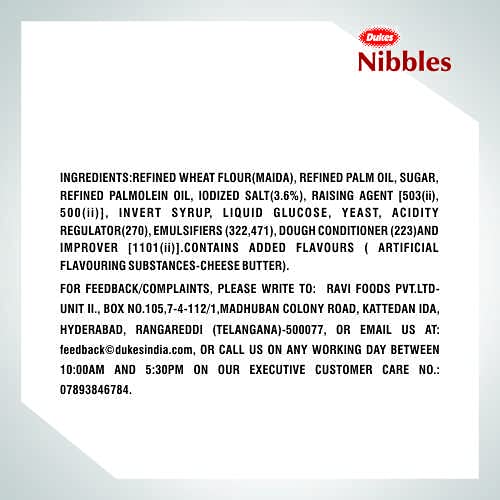 Dukes Nibbles Salted Crackers 150 Gm