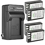 Kastar 4-Pack EN-EL9 Battery and AC Wall Charger Replacement for Nikon D5000 SLR Digital Camera, D40 SLR Digital Camera, D40X SLR Digital Camera, D60 SLR Digital Camera, D3000 SLR Digital Camera