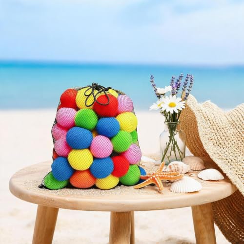 Bolas acuáticas reutilizables de esponja para evitar residuos en playa 3