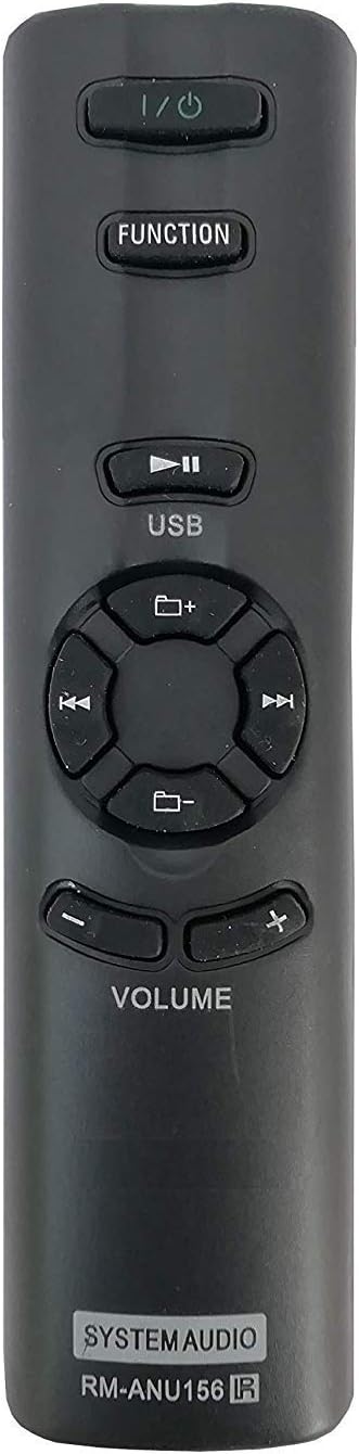 Sa-D10 Sa-D100 Sa-D40 D41 Home Theater Systems Remote Compatible With Sony Rm-Anu156, Black