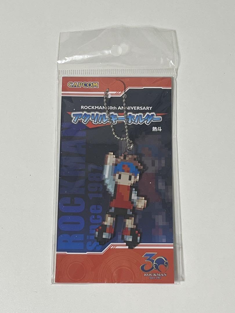 ロックマン30周年記念 アクリルキーホルダー ロックマンエグゼ 光熱斗 Amazon.co.jp: ロックマン30周年記念 アクリルキーホルダー ロックマン