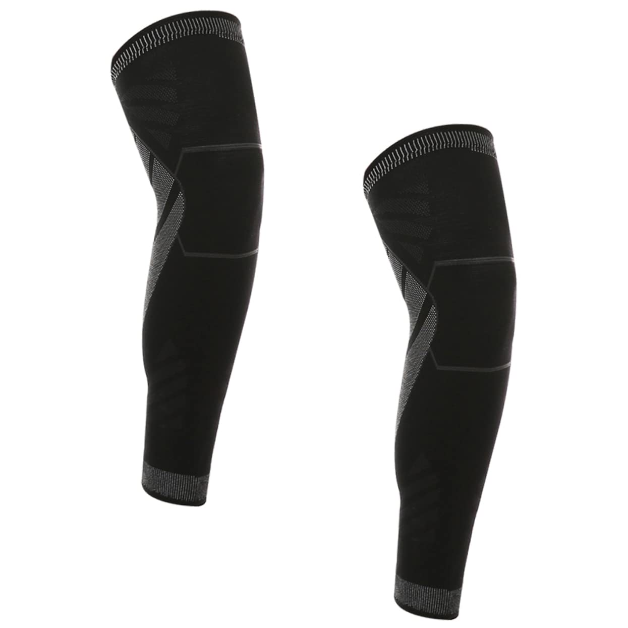 TOVINANNA Ergonomic Design Non-skid Knee Pads 2 Pairs Running Knee Brace Supportive Sleeve for Men/women Basketball