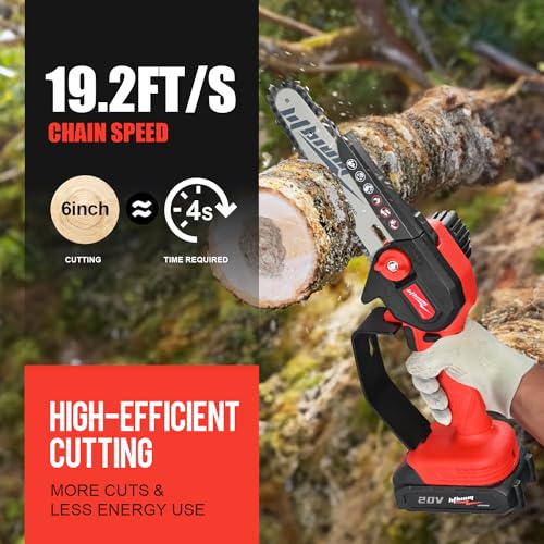 BEEDECK 6-Inch Cordless Chainsaw