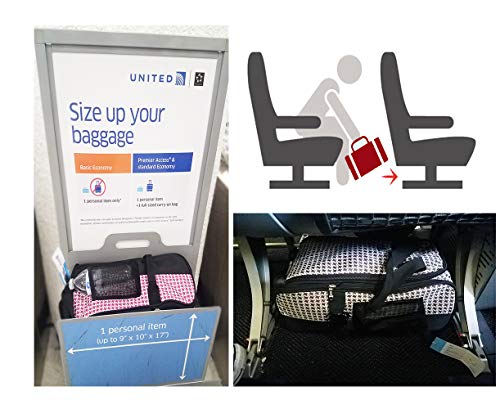 united backpack personal item