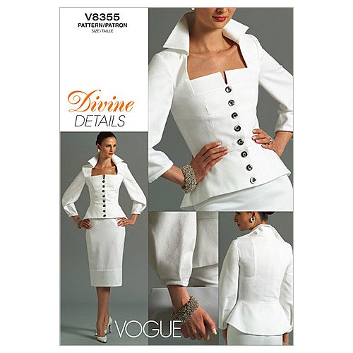 vogue cut商品 V9133 | Misses' Boxy One-Button Jackets | Vogue Patterns