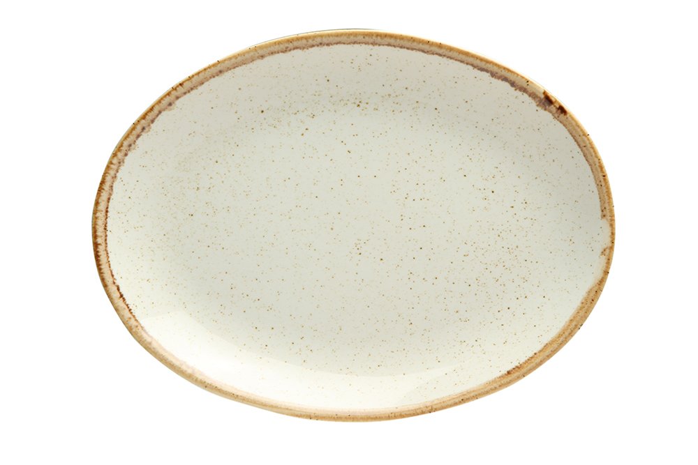 Porland 04ALM001396 Seasons Kayık Tabak, Porselen