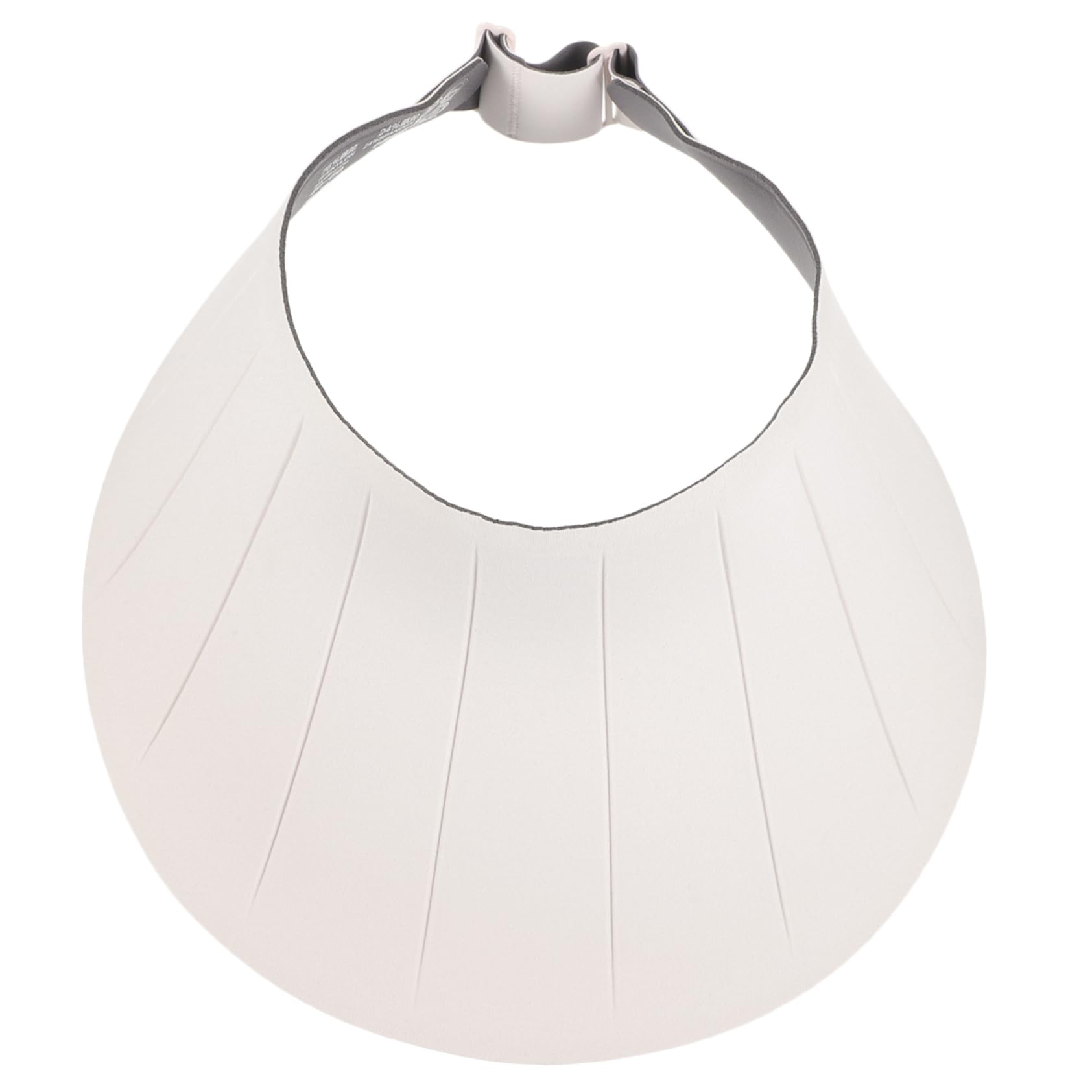 Sombrero de Verano para Mujer, Playa, Plegable, UV, Chinlon Blanco