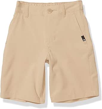 Quiksilver Boys' Union Amphibian Water Friendly 4 Way Stretch Hybrid Chino Short