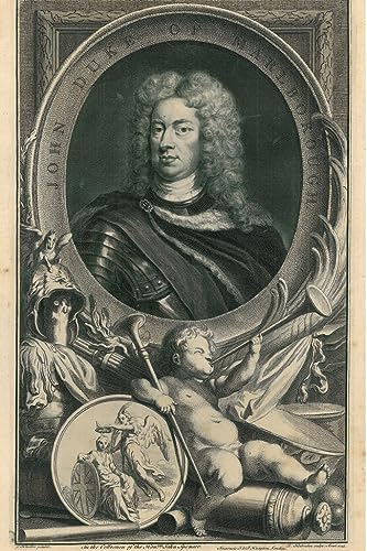 Affiches et gravures duc de Marlborough pour une décoration de salon élégante
