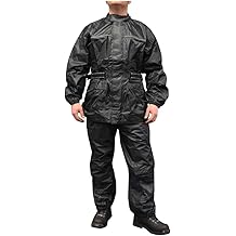 Redline Unisex 2-Piece Motorcycle Rain Suit, Waterproof w/Heat Seams M-RHR66