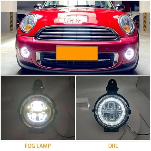 Feux de jour à LED pour Mini Cooper R56 R60 éclairage antibrouillard
