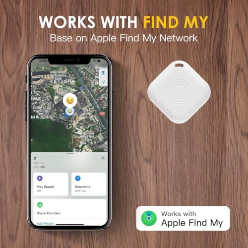 Image of 2 Pack GPS Tracker for Vehicles,Hidden Tracking Device for Vehicles,Car Tracker No Subscription Work with Find My, (iOS Only, Not for Android),Item Finders Tracker for Kids Key Dogs Luggage Bag