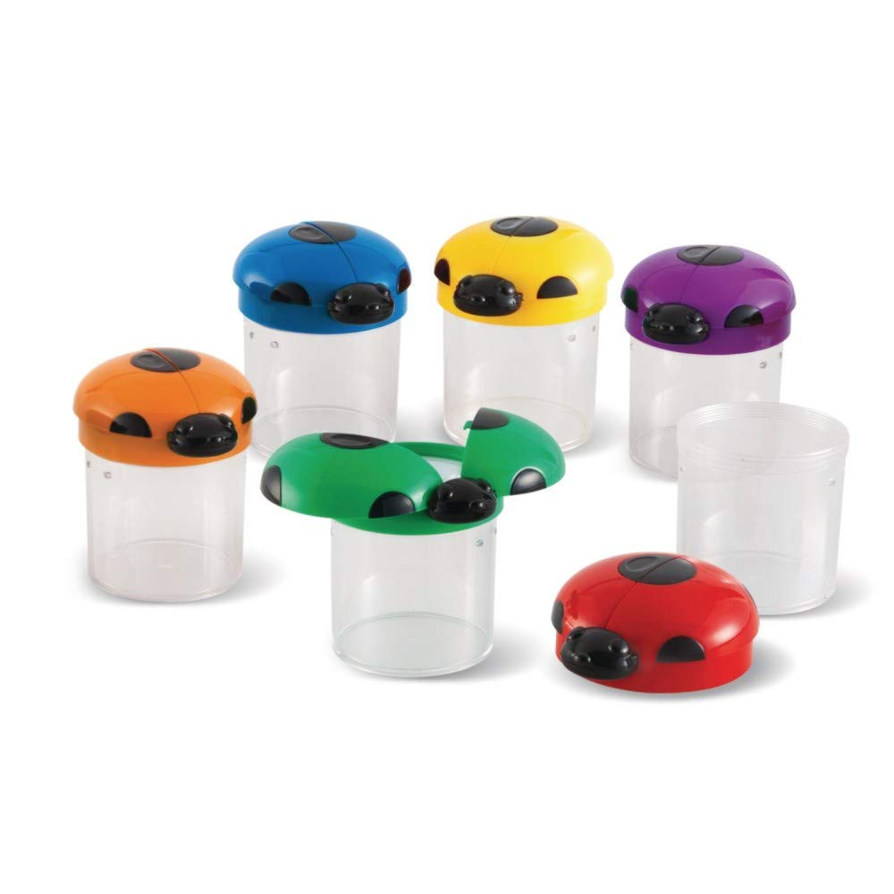 Learning Resources Big View Bug Jars 6/Set