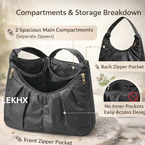 Image of LX LEKHX Women's Tote Bags - Stylish Handbags for Office, College & Party Use | Spacious & Trendy Shoulder Bag for Work, Casual & Evening | Durable, Lightweight & Fashionable Tote for Women