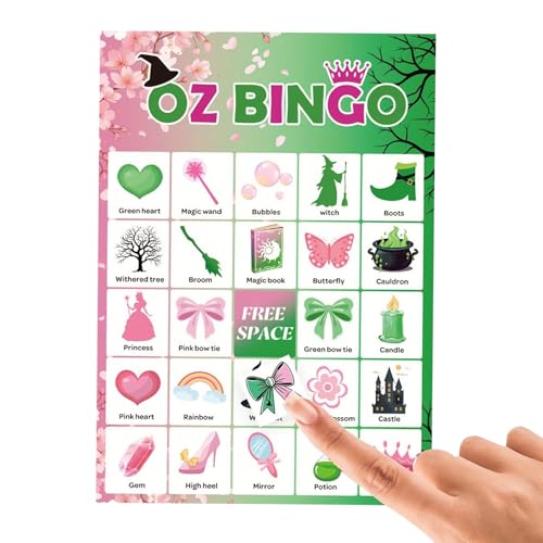 Rrlihjgu - Juego de cartas de Bingo de Halloween para fiestas - Juego de portátiles para principiantes cumpleaños viaje familia eventos regalo