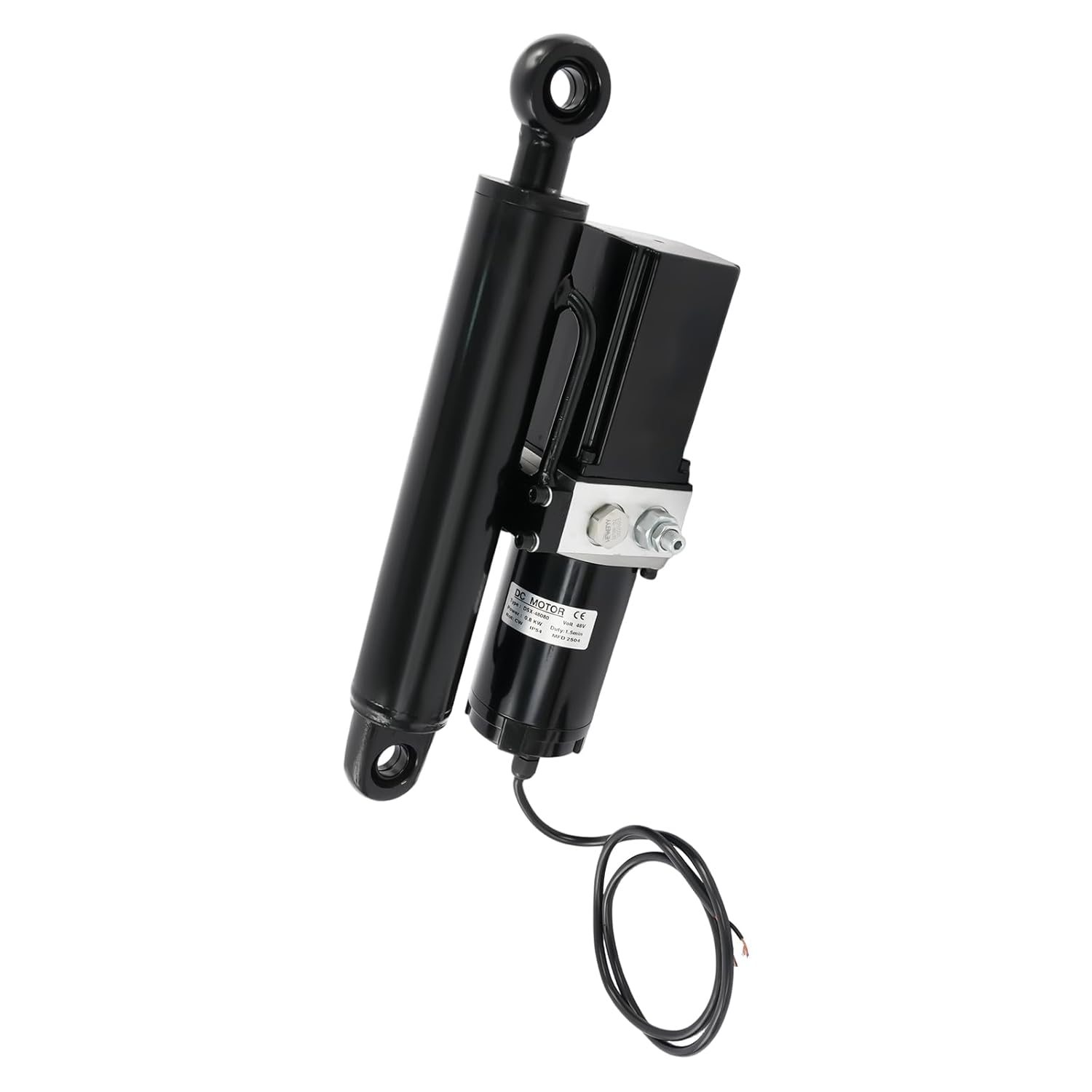 2 Ton Electric Hydraulic Actuator, 800W Large Scale Lift Tables Tracking System Heavy Duty Hydraulic Linear Actuator Electric Motor Waterproof Hydraulic Cylinder Actuator for Automotive Industry