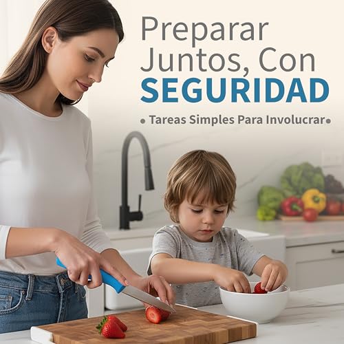 galvxn. Cuchillos Cocina - Cuchillos Mondadores - Gadgets De Cocina - Cuchillos Acero Inoxidable - Juego De 6 Cuchillos De Cocina - Cuchillos Profesionales - Utensilios De Cocina - pack. - imagen 7