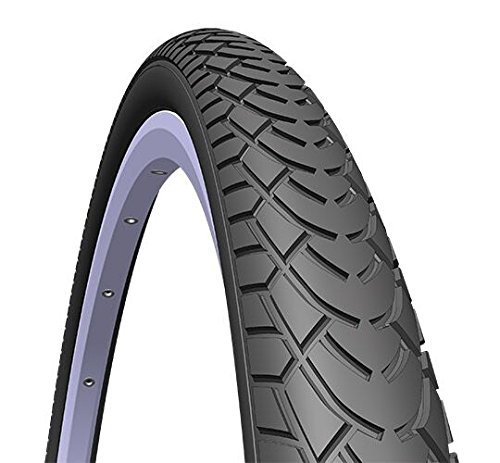 Rubena/Mitas MORSA Trekking neumático, Unisex, Walrus, Negro, Size 28 x 1.75