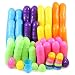 Totem World 288 Fillable Plastic Easter Egg Hunt Party Supply Pack - 2.25" Assorted Color Plastic Eggs.