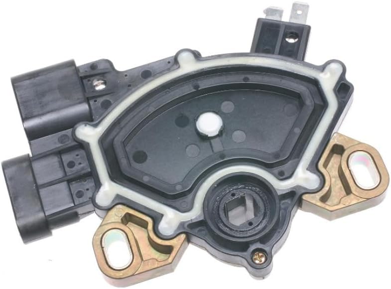 CarLights360 For Saturn SC2 1994 95 96 97 1998 Neutral Safety Switch | Plastic, Metal | Black, Brown, Silver | Blade Terminal | Rectangular Connector | Replacement For 21022303