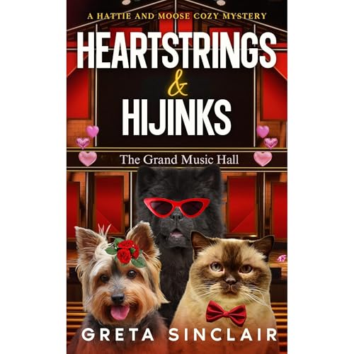 Heartstrings and Hijinks Audiolibro Por Greta Sinclair arte de portada