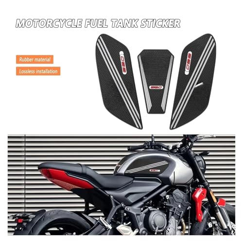 Tapis traction latéral réservoir pour confort motard Trident 660