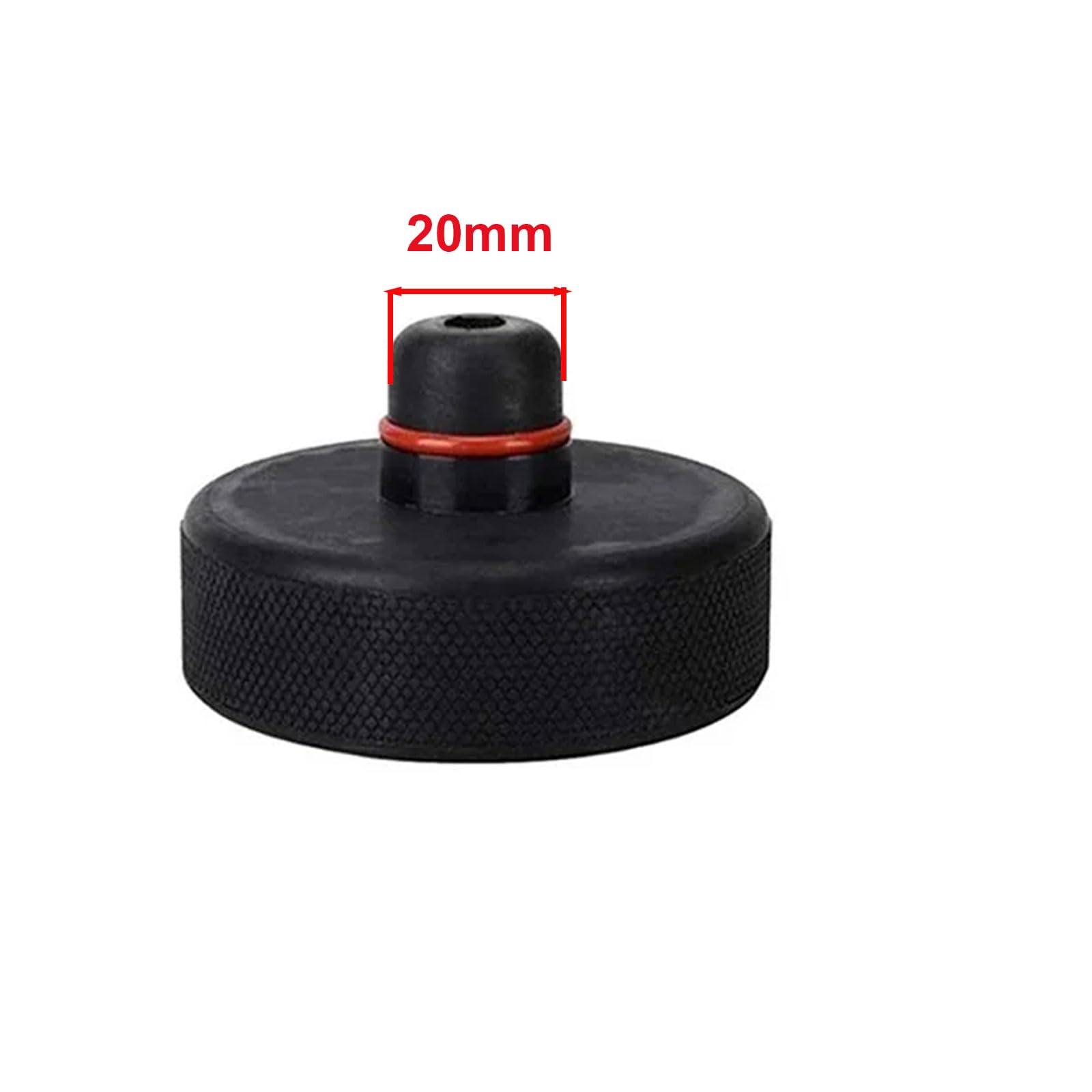 Podkładki gumowe 20 mm do modelu 3/S/X/Y | Gumowe krążki podnośnikowe Adaptery podnośników podłogowych(4pcs)