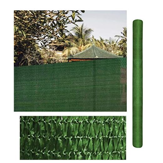 COMERCIAL CANDELA FELPUDOS Y ALFOMBRAS Rollo de Malla de sombreado Verde 2x5 Metros