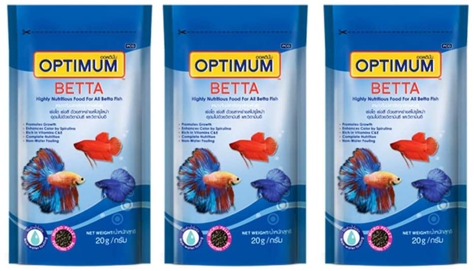 SANSEFERO® Optimum Betta Fighter Colour and Tails Growth Food for Fish (60 g) -Set of 3 (B09TXWC7DJ) Amazon Price History, Amazon Price Tracker