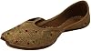 Stop n Style Copper Punjabi Jutti Handmade Indian Shoes Traditional Designer Mojari Online