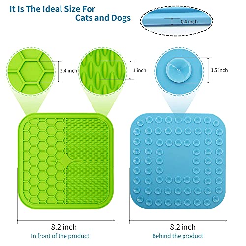 Dog Licking Mat with Suction Cups | BPA-Free Food Grade Silicone Mat for Fun, Anxiety, & Boredom Relief. Strong Suction… - Image 3