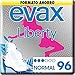 Evax Liberty Compresas con Alas, Normal, 96 Unidades, Se Adaptan al Cuerpo y Neutralizan los Olores