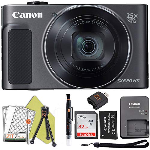 Canon PowerShot SX620 Digital Camera w/25x Optical Zoom - Wi-Fi & NFC Enabled
