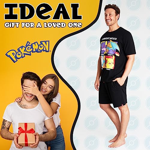 Pokemon Mens Pyjamas Set Summer Teenagers Pikachu PJsLounge Wear Soft Breathable Gifts for Men3
