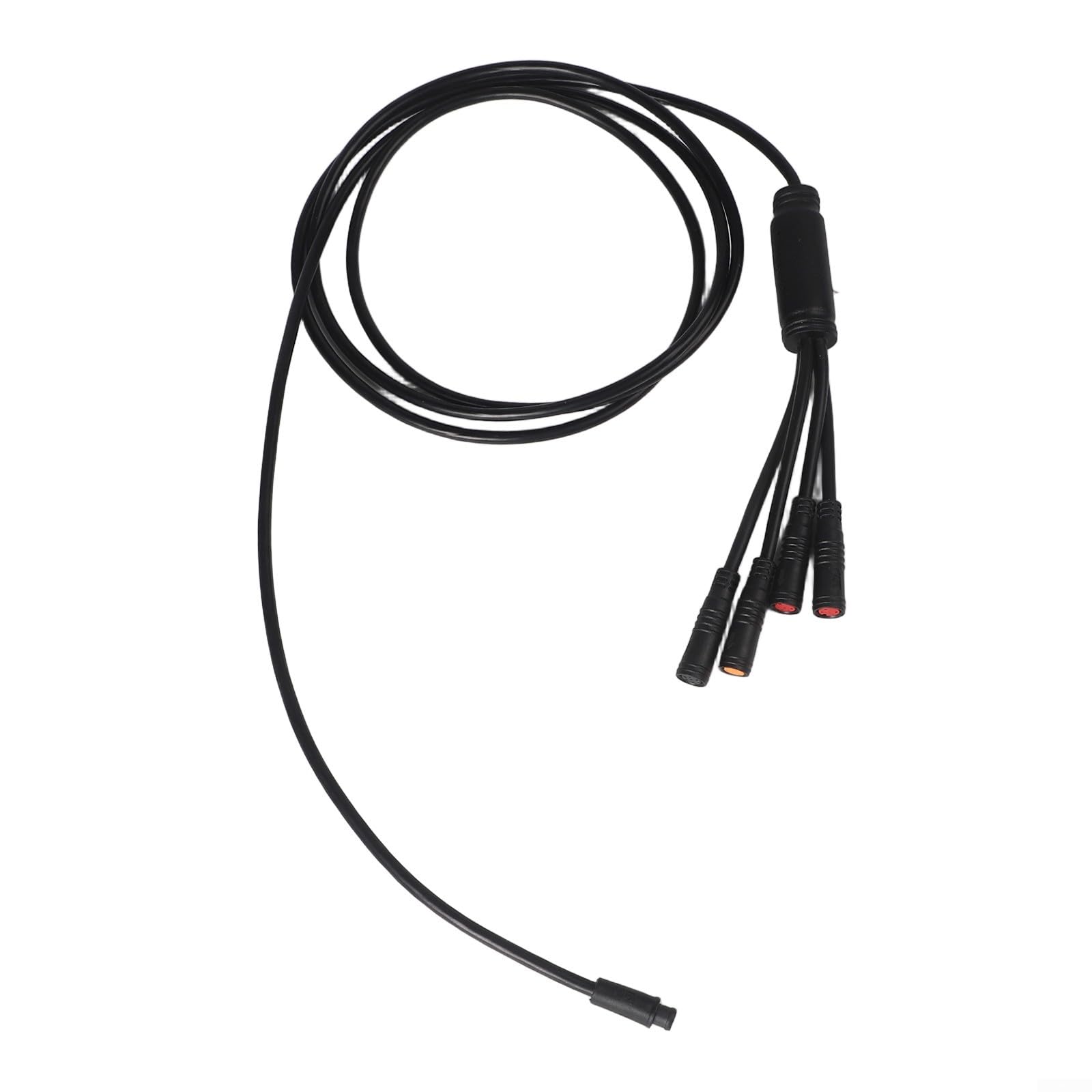 Câble de trottinette électrique pour 901 Display Controller Ligne de connexion Instrument Faisceau de câblage PVC 6 broches pour modèles 1T3/1T4/1T5, noir, 1,3 à 1,8 m (1T4 1,45 m)