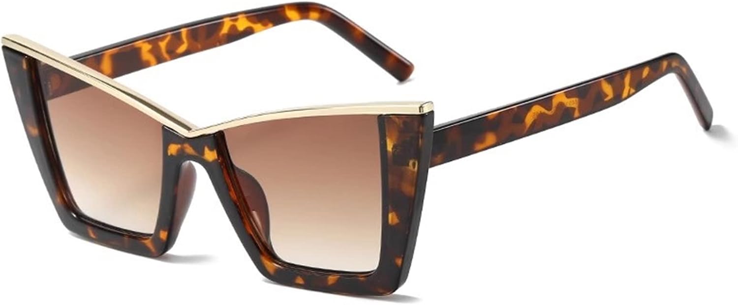 Sunglasses Personalized Large-frame Sunglasses Trending Eyewear for Party Favor Vintage for Men Women