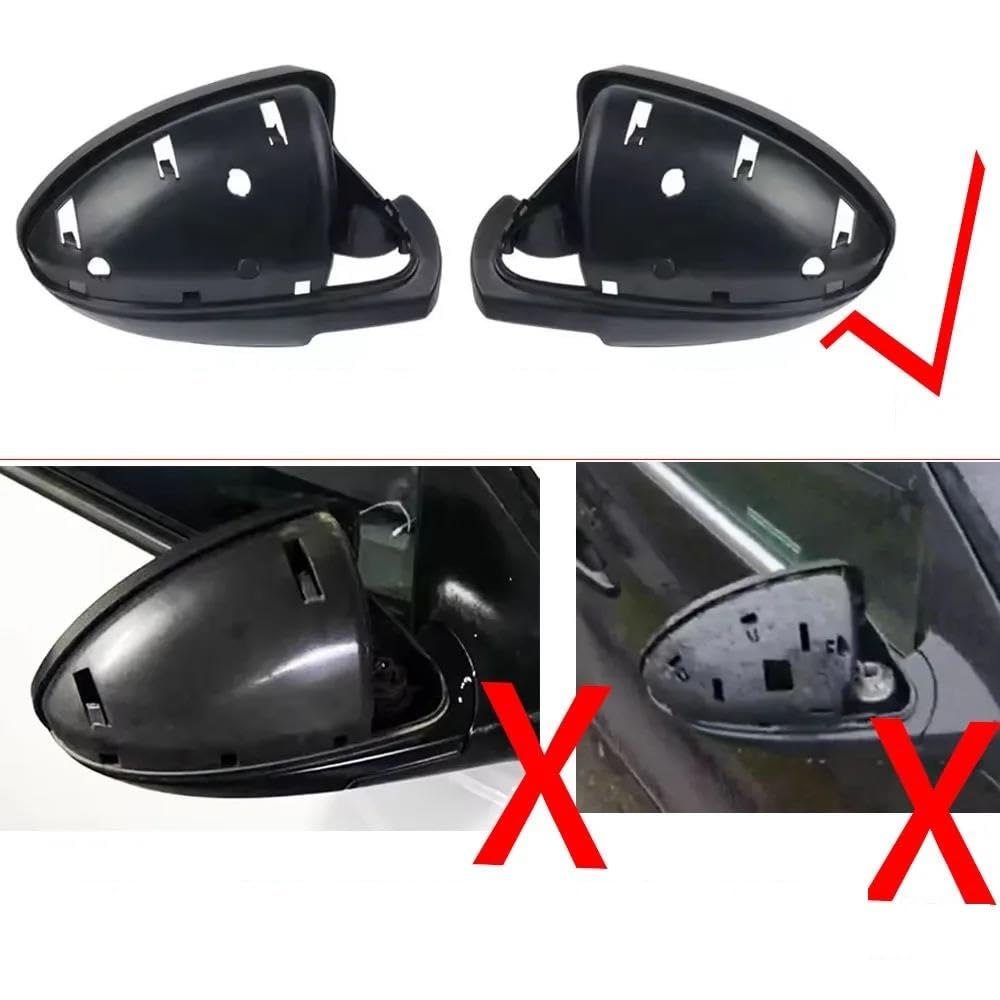 Para Chevrolet Para Cruze 2009-2015 Cubierta Espejo Retrovisor Lateral Coche Tapa Ala Exterior Cubierta Interruptor de ventana eléctrica(1 lado derecho.)