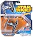 Hot Wheels Star Wars Starship Blue TIE Fighter Vehicle